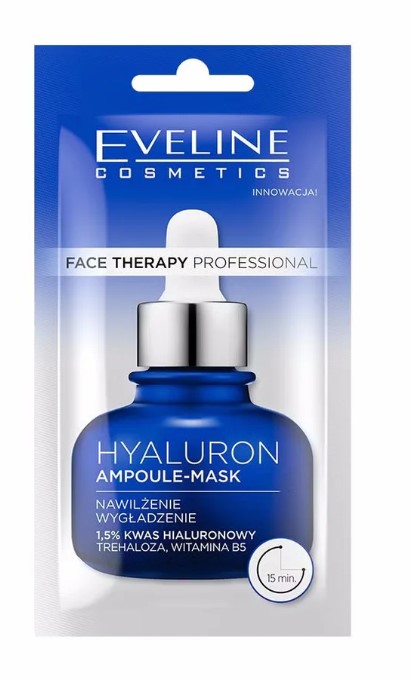Eveline Face Therapy Professional Hyaluron Kremowa Maska Nawilżenie i Wygładzenie