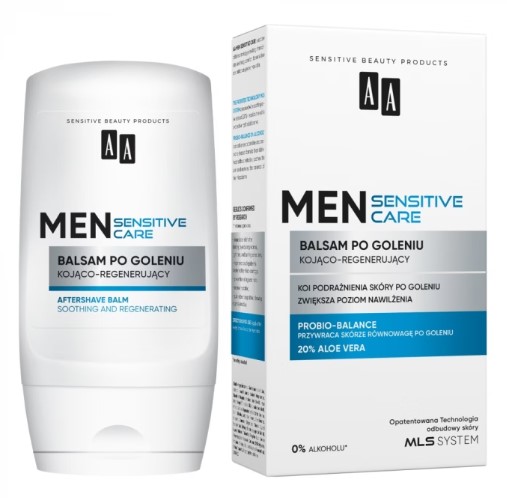 AA Men Sensitive Care Balsam po Goleniu Kojąco-Regenerujący 100ml