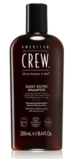 American Crew Daily Silver Szampon do Włosów Siwych 250ml