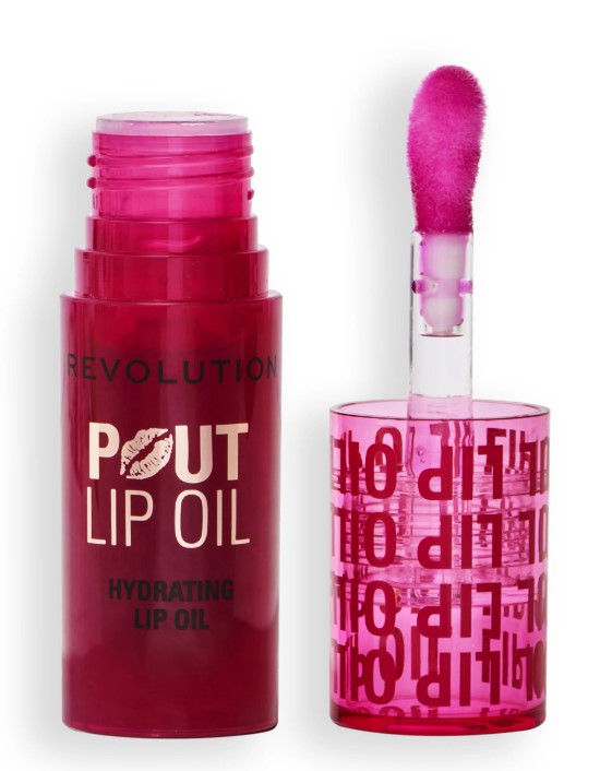 Makeup Revolution Pout Lip Oil Olejek do Ust Cherry Red