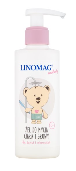 Linomag Żel do Mycia Ciała i Głowy dla Dzieci i Niemowląt 200ml