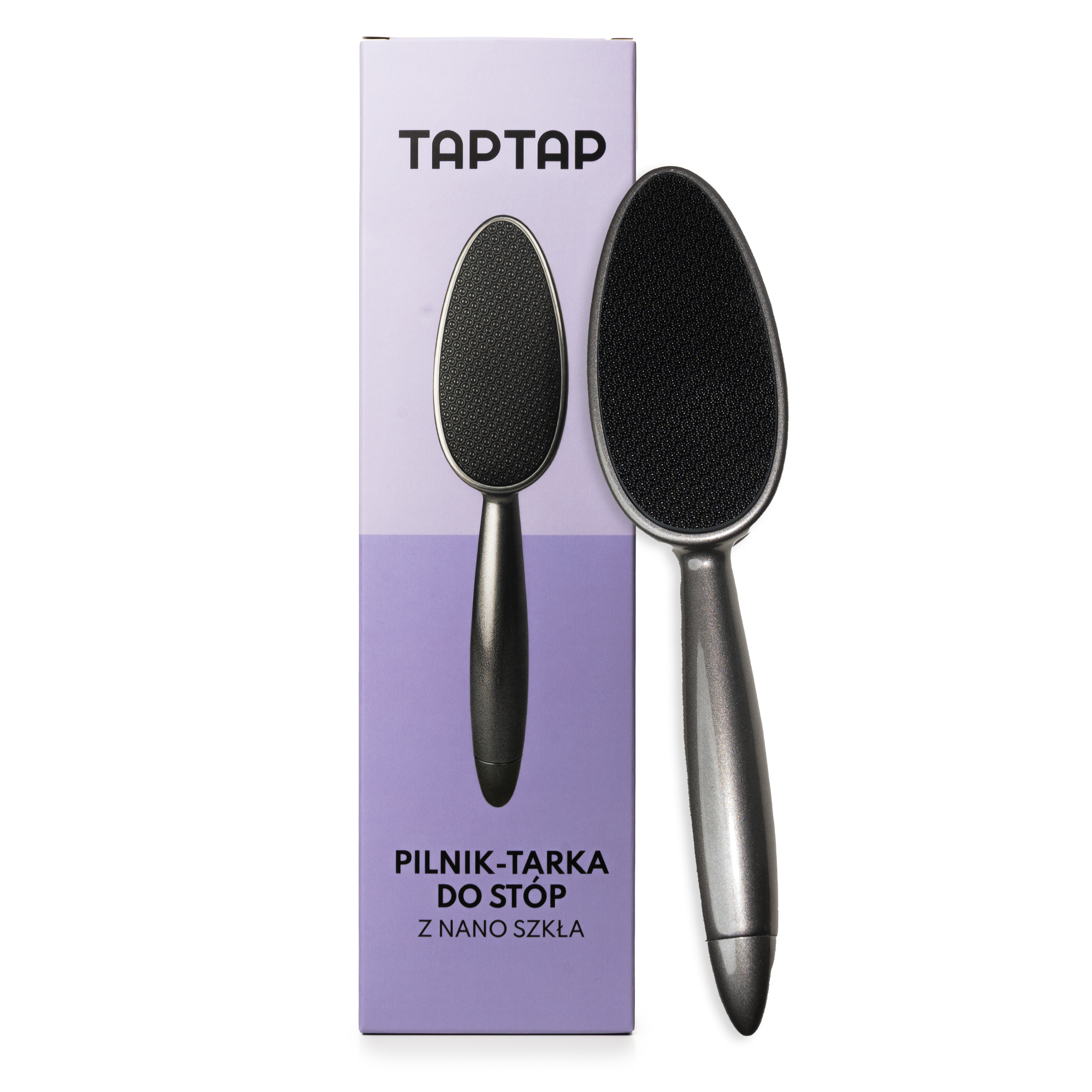 Pilnik-Tarka do Stóp z Nano Szkła Czarny