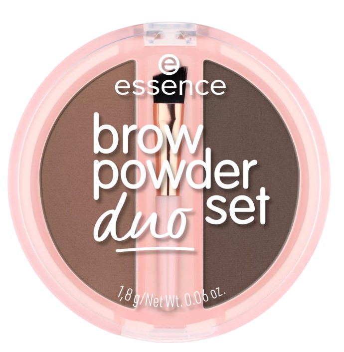 Essence Brow Powder Duo Set Zestaw do Stylizacji Brwi 02 Medium