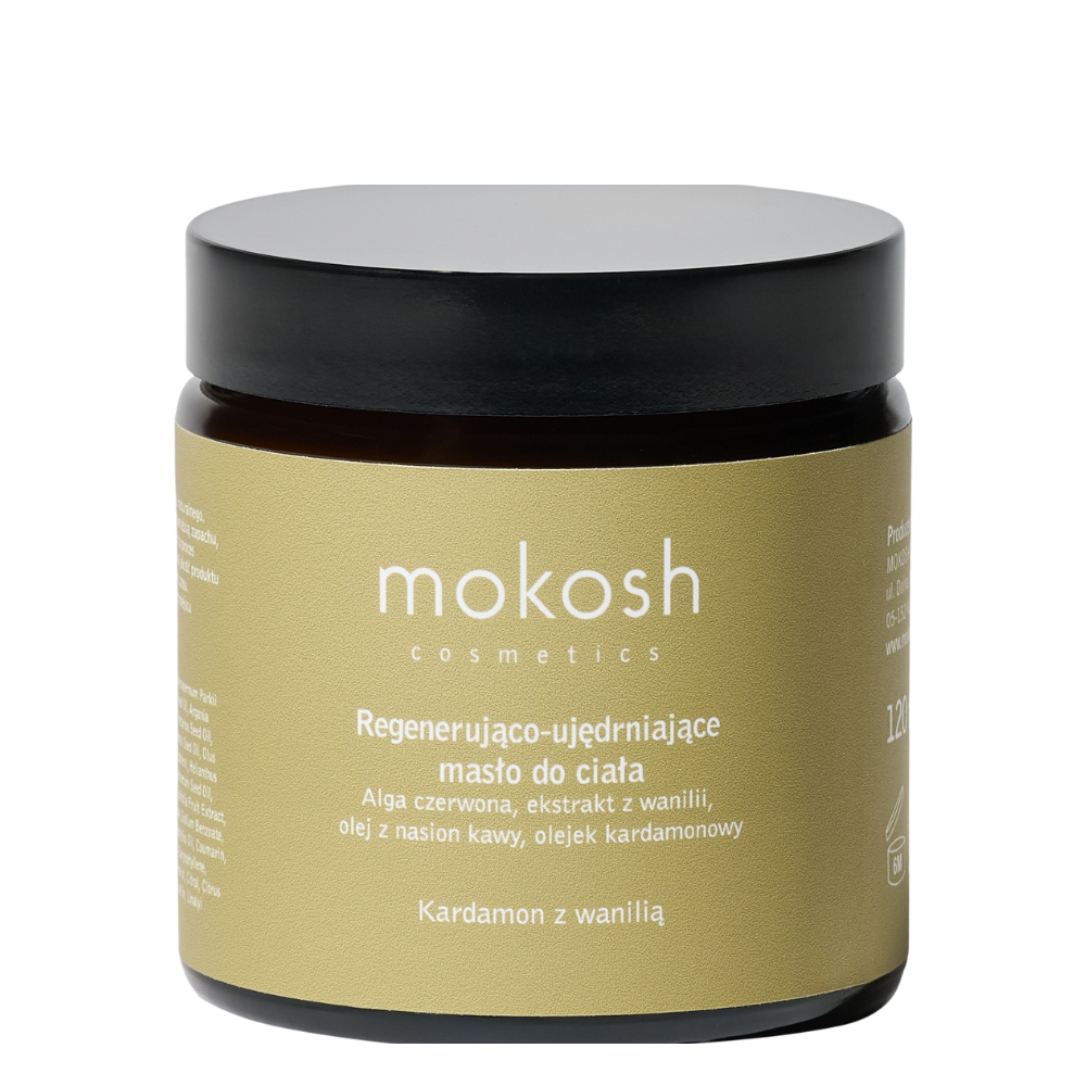 Mokosh Regenerująco-Ujędrniające Masło do Ciała Kardamon z Wanilią 120ml