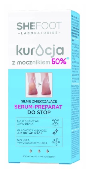 Silnie Zmiękczające Serum-Preparat do Stóp