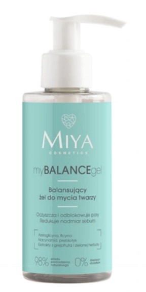 MIYA Balansujący Żel do Mycia Twarzy