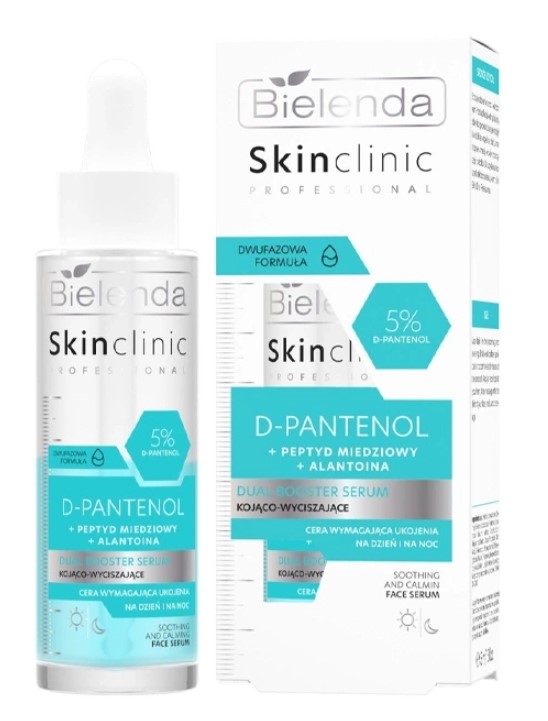 Skin Clinic D-Pantenol Dual Booster Serum Do Twarzy Łagodzące