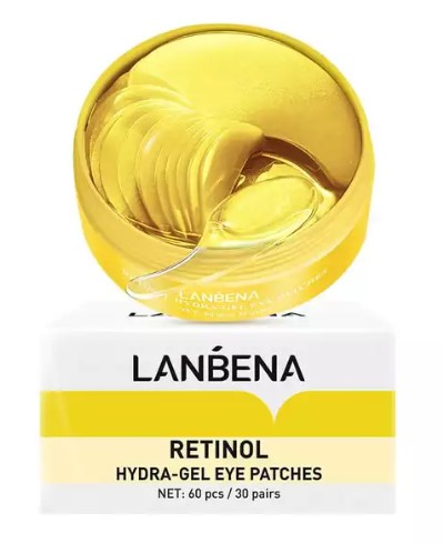 Lanbena Hydrożelowe Płatki pod Oczy z Retinolem 60 Sztuk