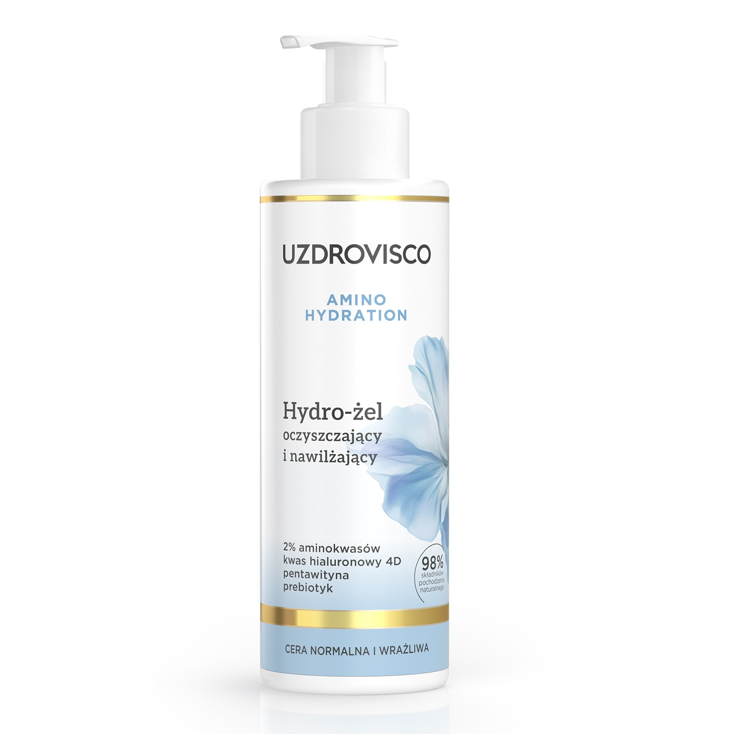 Uzdrovisco Amino Hydration Hydro-Żel Oczyszczający i Nawilżający 200ml