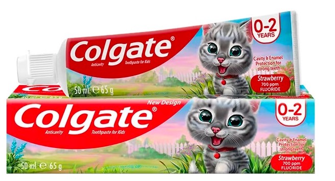 Colgate Pasta do Zębów dla Dzieci Strawberry 50ml