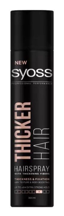 Syoss Thicker Hair Pogrubiający Lakier do Włosów 300ml