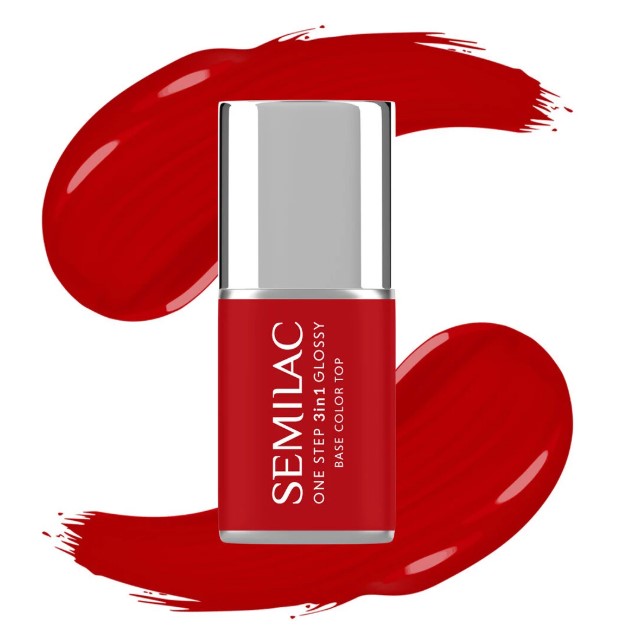 One Step 3w1 Lakier Hybrydowy S530 Scarlet