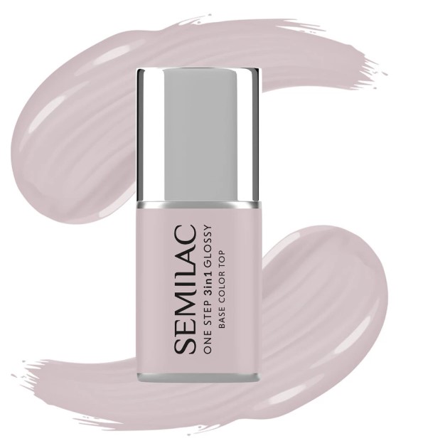 One Step 3w1 Lakier Hybrydowy S610 Bareley Pink