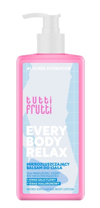 Tutti Frutti Everybody Glow Relax Mikrozłuszczający Balsam do Ciała