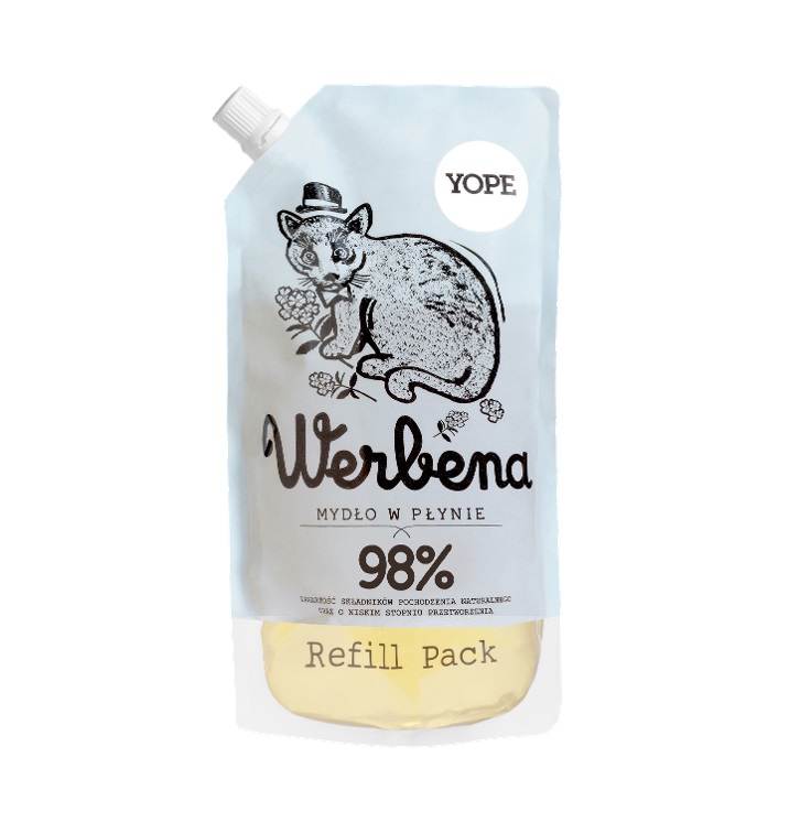 Yope Refill Pack Saszetka - Mydło do Rąk Werbena 500ml