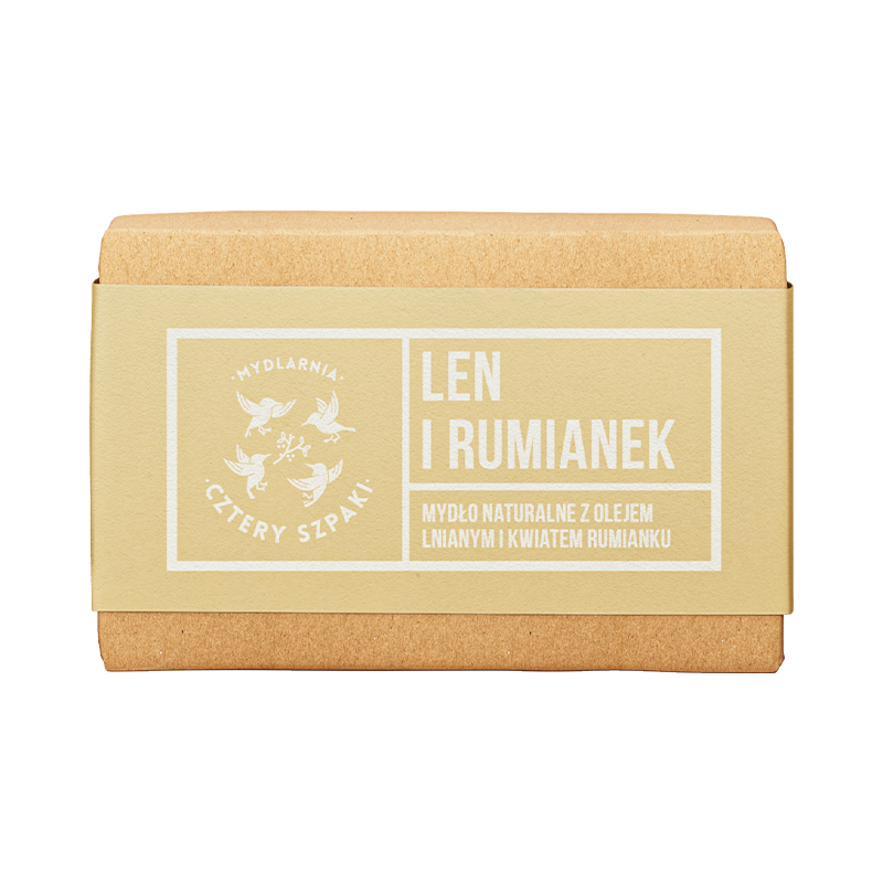 Naturalne Mydło - Len i Rumianek