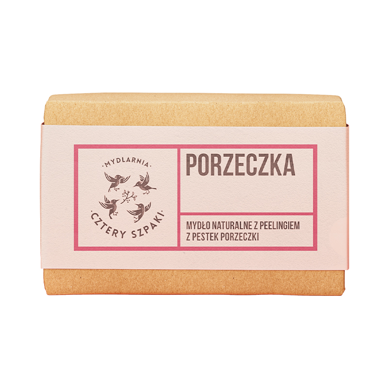 Mydlarnia Cztery Szpaki Mydło z Peelingiem Porzeczka