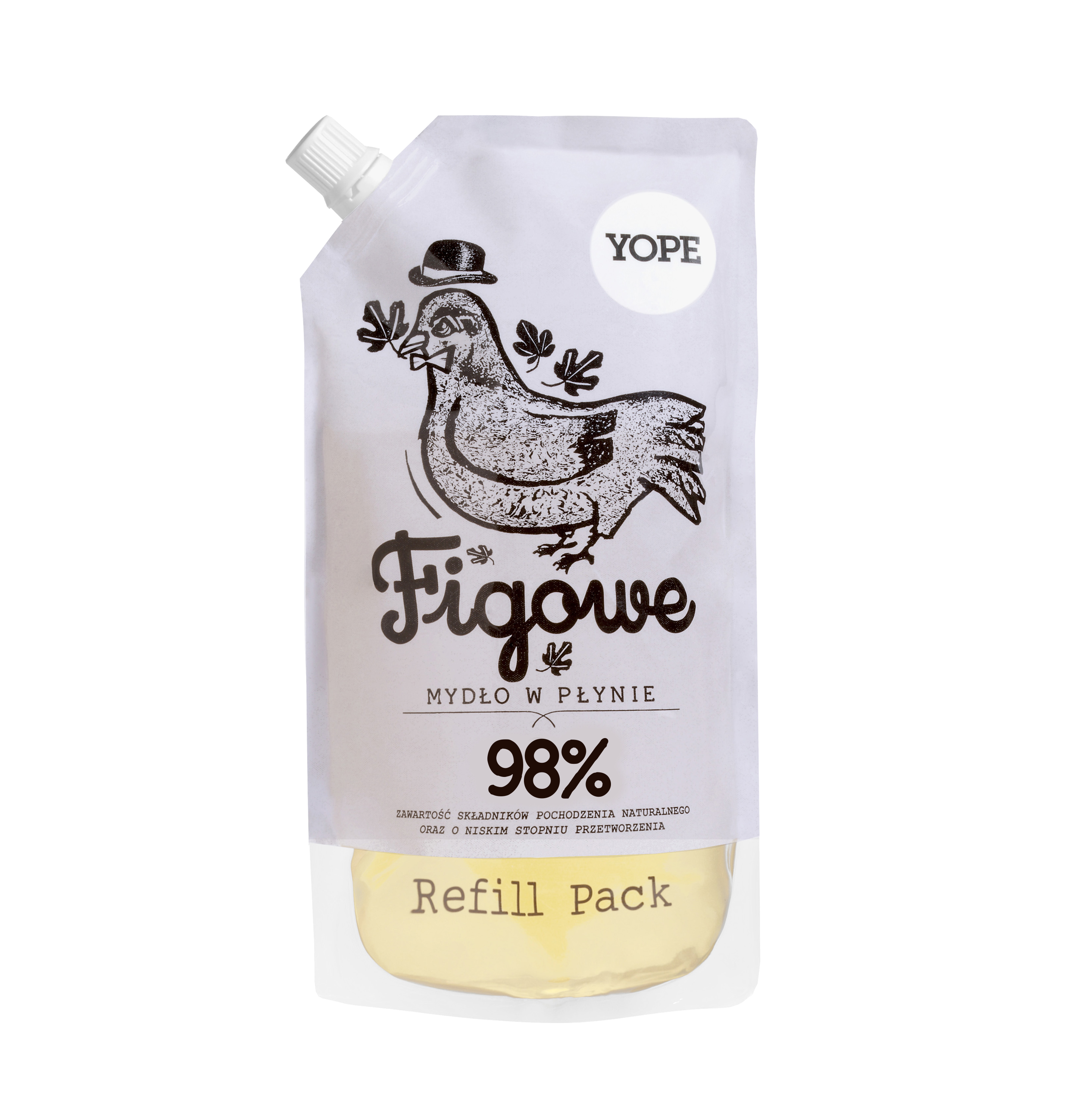 Yope Refill Pack Saszetka - Mydło do Rąk Figowe 500ml