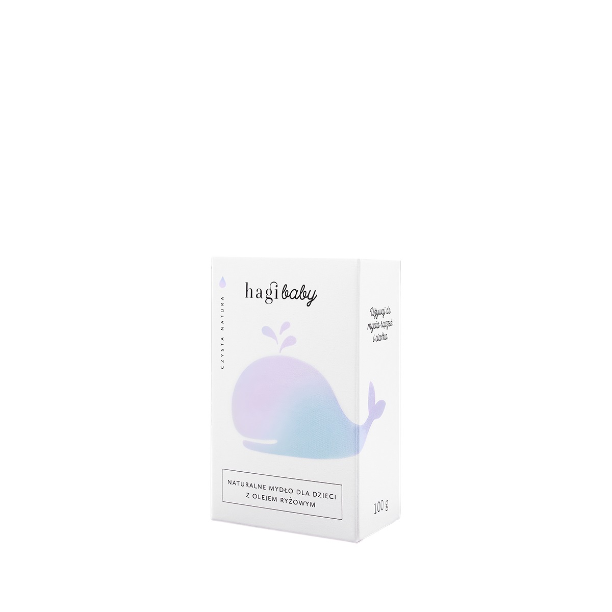 Hagi Baby Naturalne Mydło dla Dzieci z Olejem Ryżowym 100g