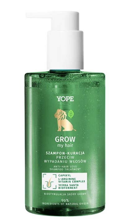 Yope Grow My Hair Szampon-Kuracja Przeciw Wypadaniu Włosów 300ml