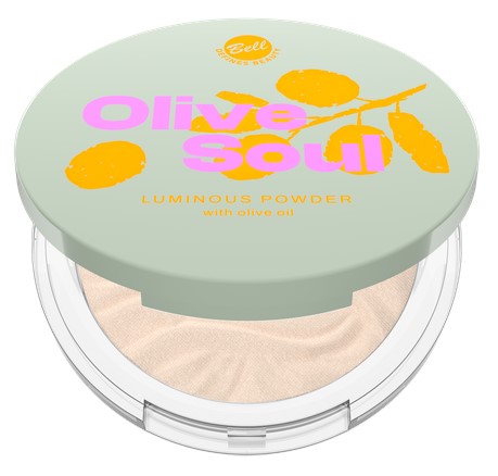 Bell Olive Soul Prasowany Puder Rozświetlający