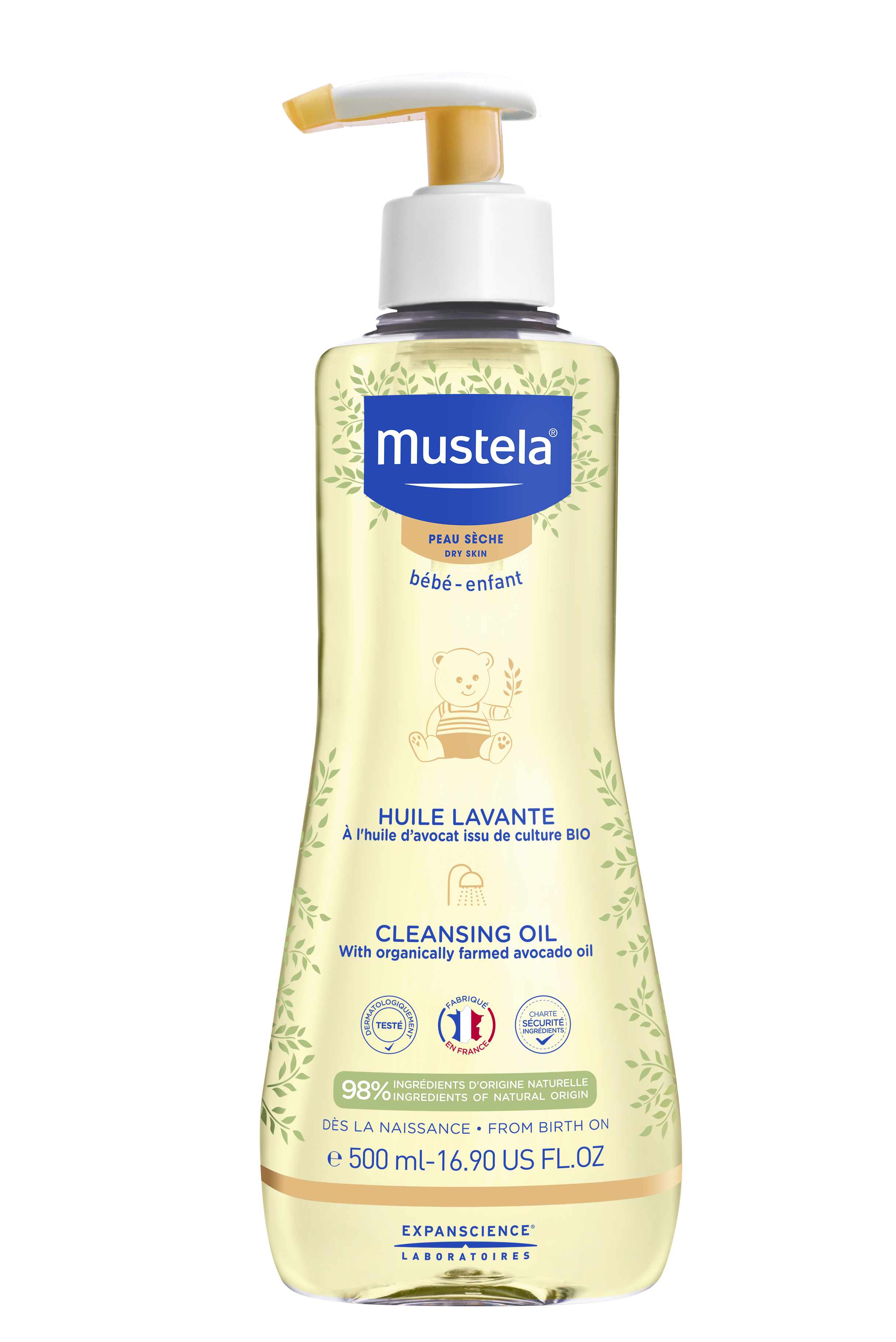 Bébé Dry Skin olejek oczyszczający dla dzieci od urodzenia