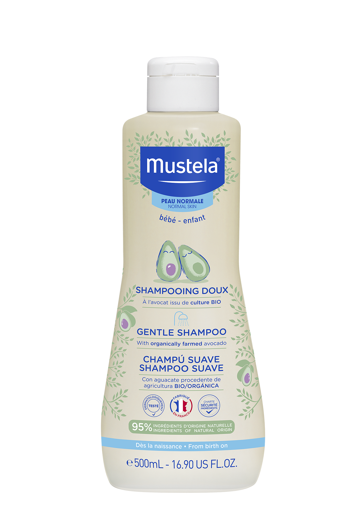 Mustela Delikatny Szampon z Avocado 500ml