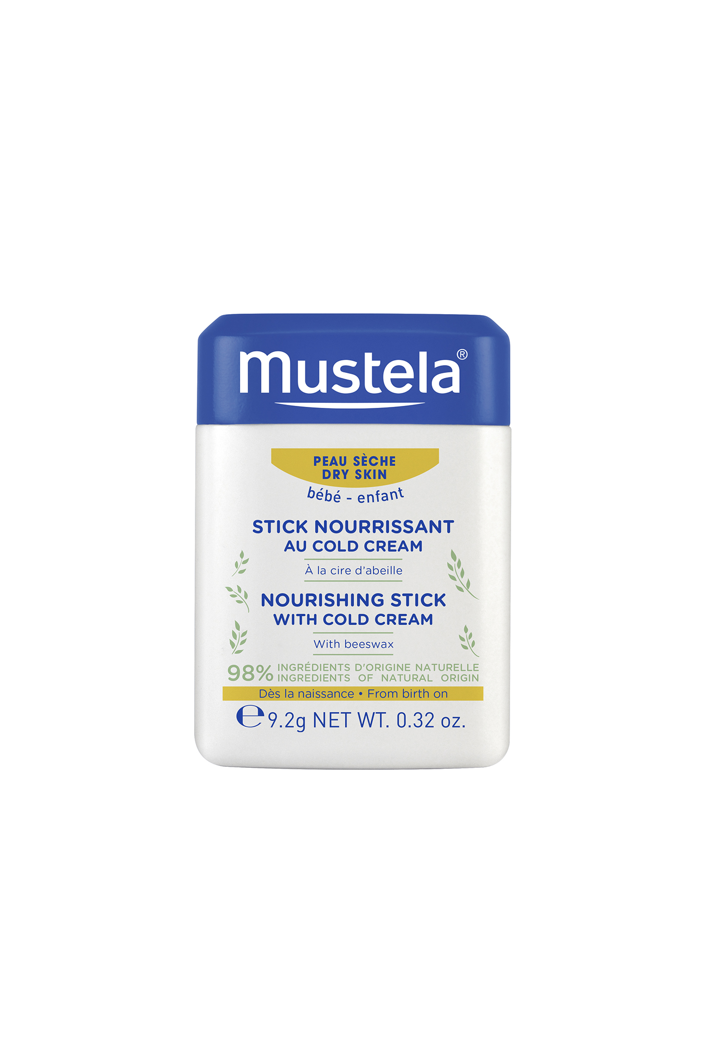 Mustela Sztyft Ochronny z Cold Cream 9,2g