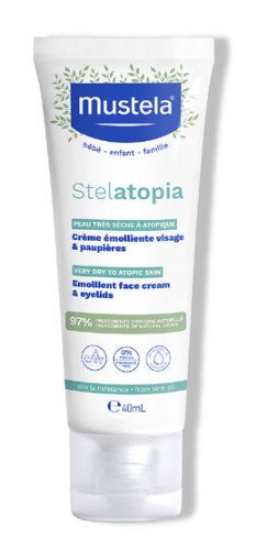 Mustela Stelatopia Krem Emolient do Twarzy i na Powieki 40ml