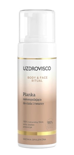 Uzdrovisco Body & Face Ritual Pianka Samoopalająca do Ciała i Twarzy 150ml