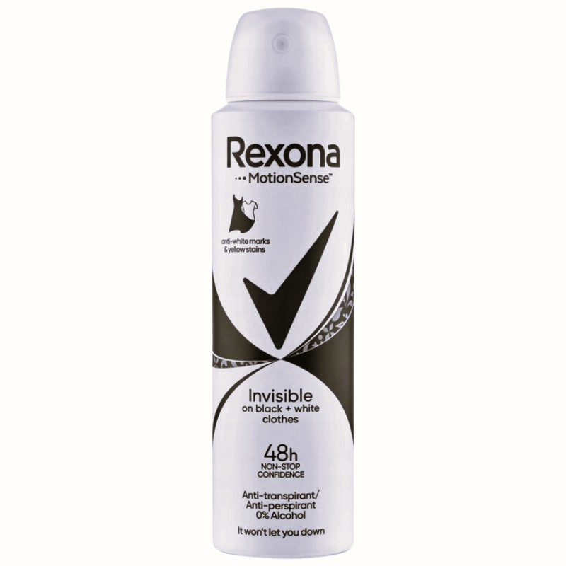Rexona Dezodorant w Sprayu Invisible 48h 150ml