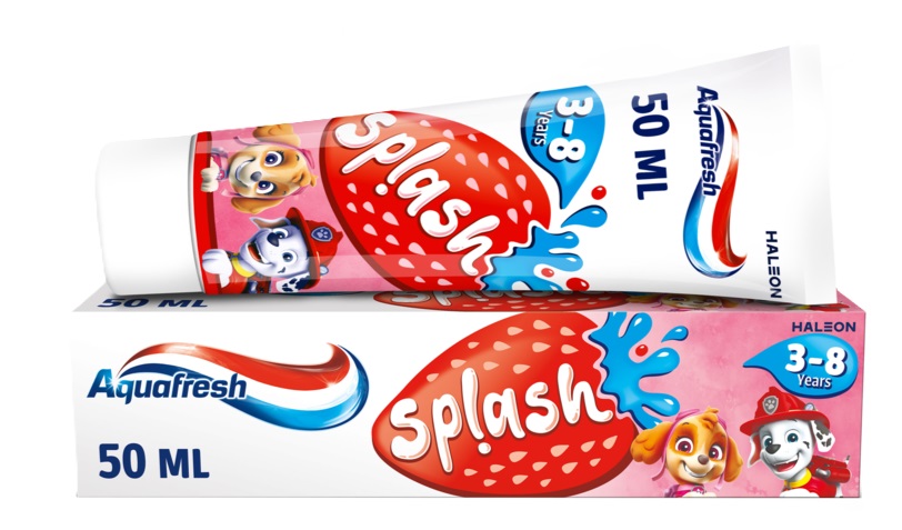 Aquafresh Splash Pasta do Zębów dla Dzieci 3-8 Lat 50ml