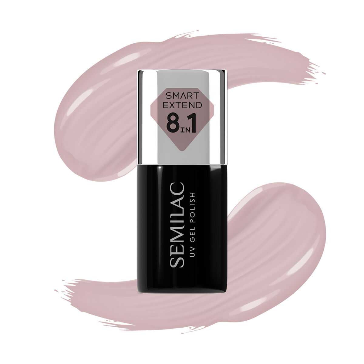 Semilac Smart Extend 8w1 lakier Hybrydowy 815 Delicate Mocca