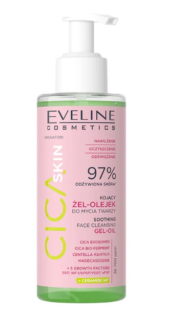 Eveline Cica Skin Żel-Olejek do Mycia Twarzy 145ml