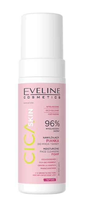 Eveline Cica Skin Nawilżająca Pianka do Mycia Twarzy 150ml
