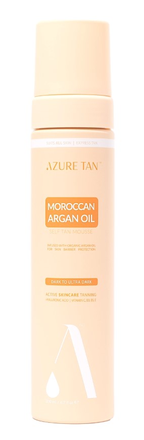 Marokański Argan Oil samoopalająca pianka do ciała w ciemnym kolorze ultra ciemny