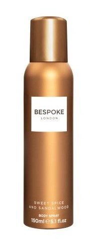 Bespoke Sweet Spice and Sandalwood Dezodorant w Sprayu dla Mężczyzn 150ml