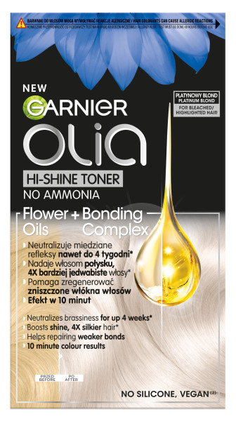 Olia Hi-Shine Toner do Włosów Platynowy Blond