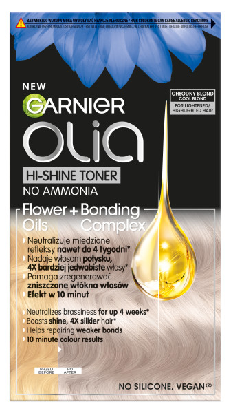 Olia Hi-Shine Toner do Włosów Chłodny Blond