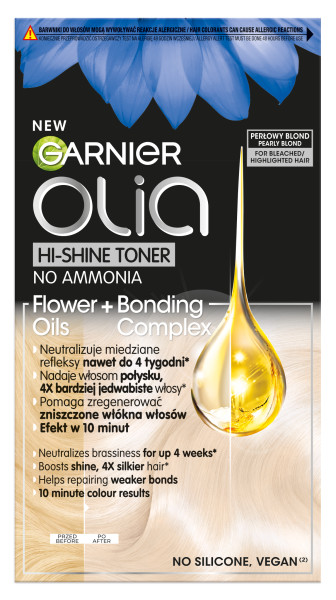 Olia Hi-Shine Toner do Włosów Perłowy Blond