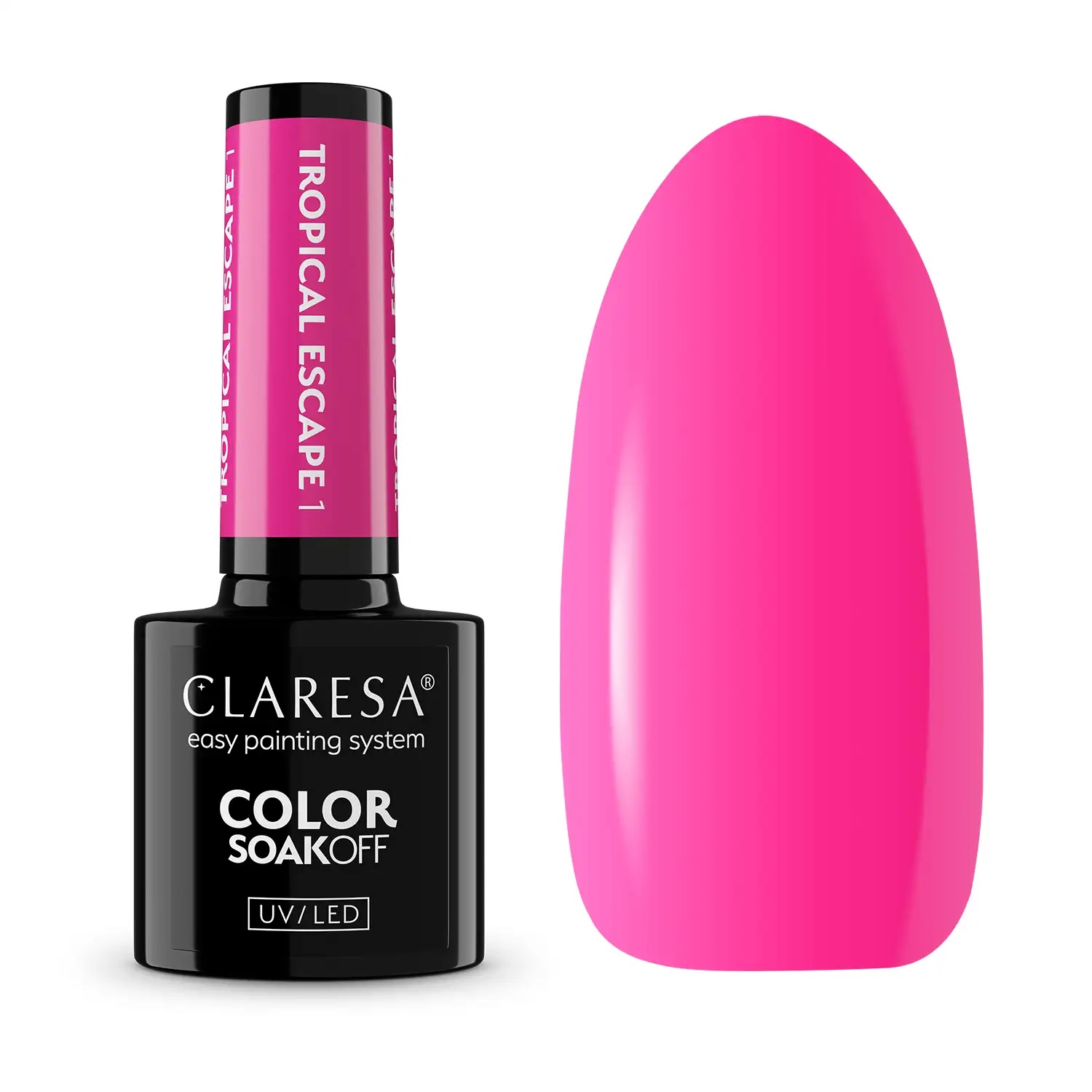 Claresa Lakier Hybrydowy Tropical Escape 1