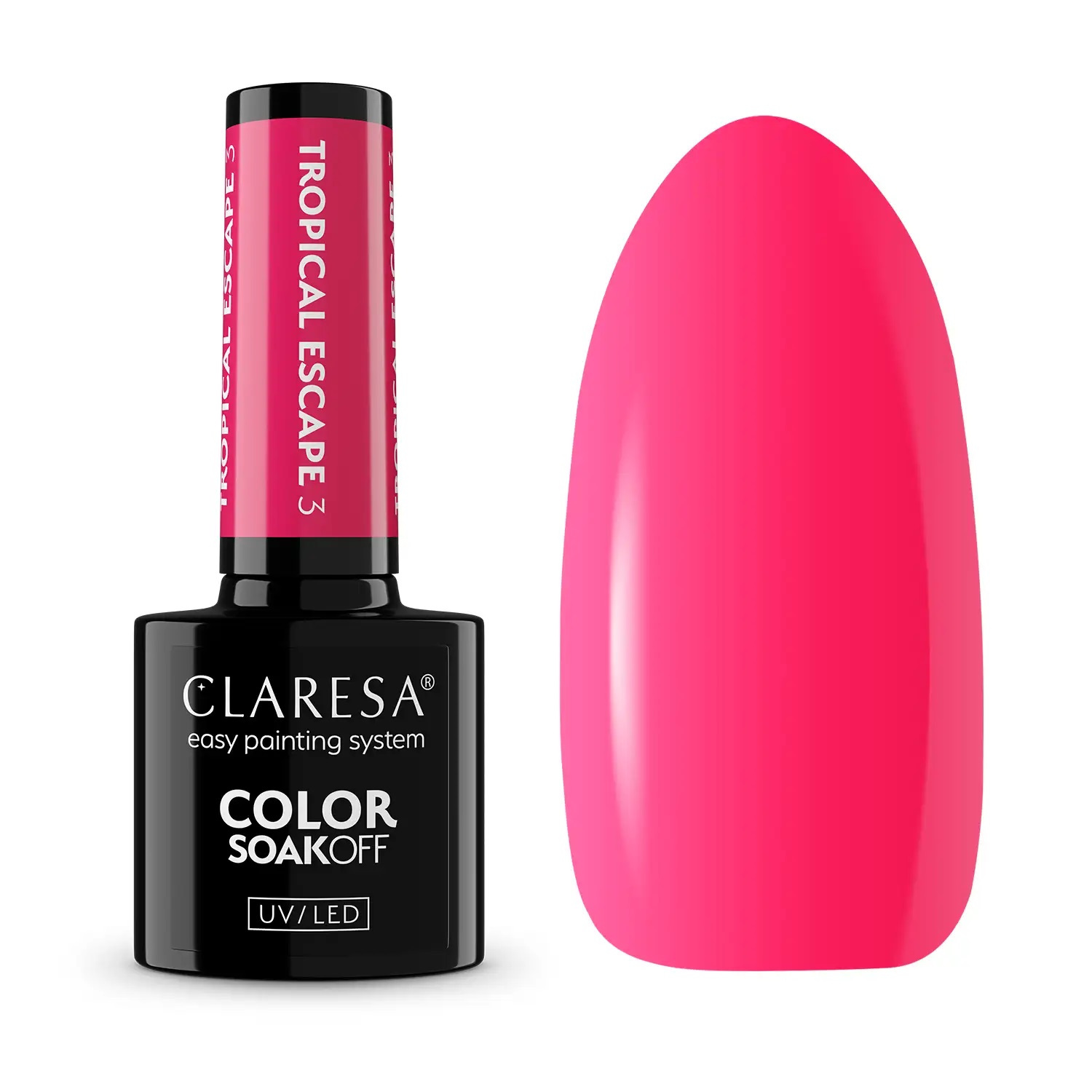 Claresa Lakier Hybrydowy Tropical Escape 3
