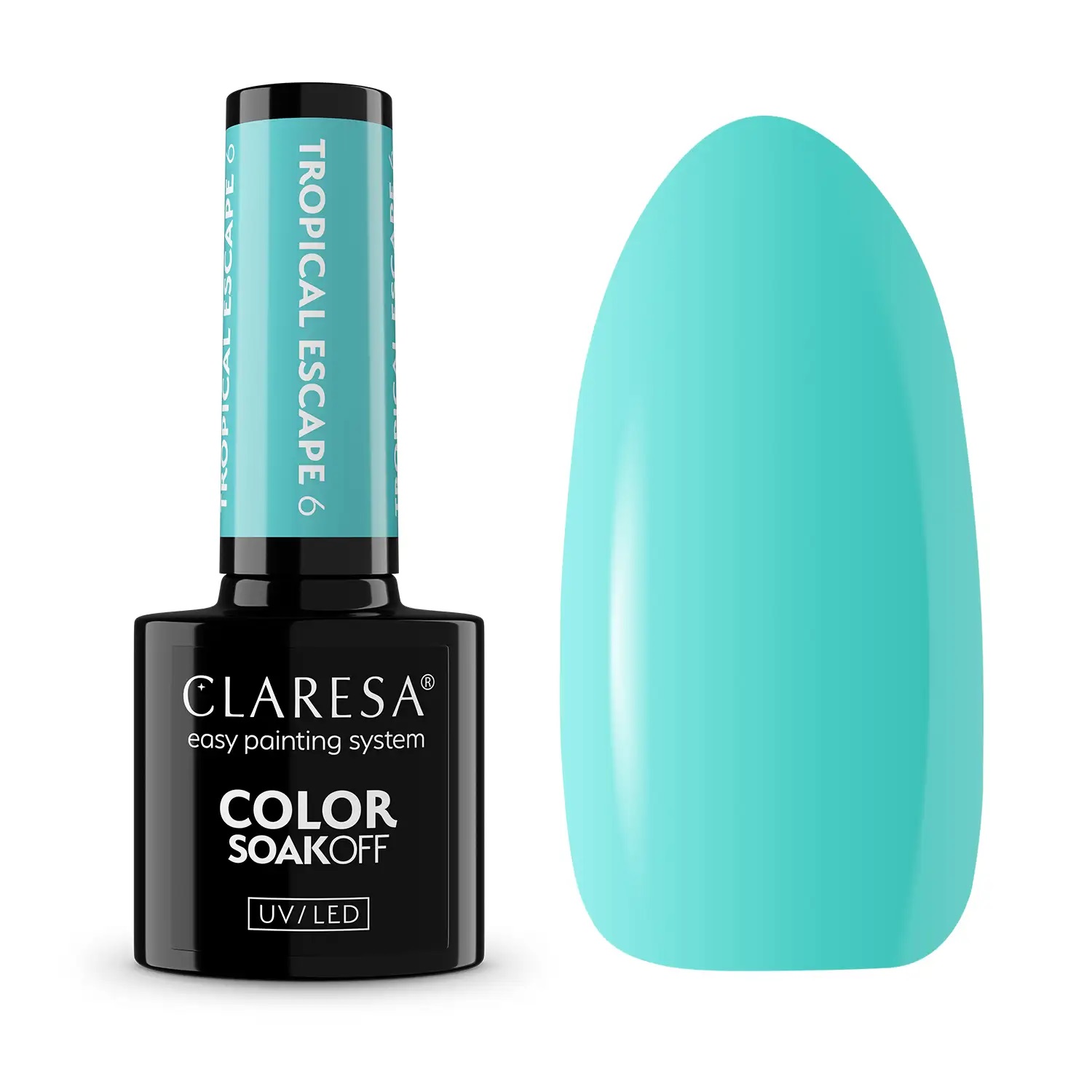 Claresa Lakier Hybrydowy Tropical Escape 6