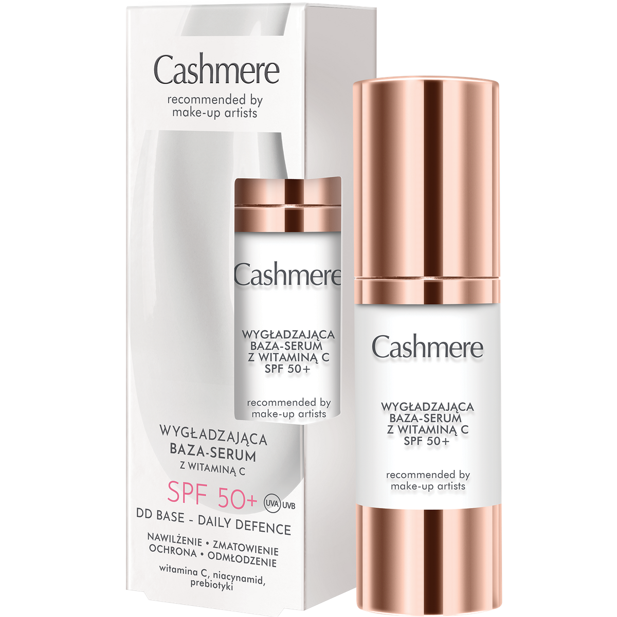 Wygładzająca Baza-Serum z Witaminą C SPF50+