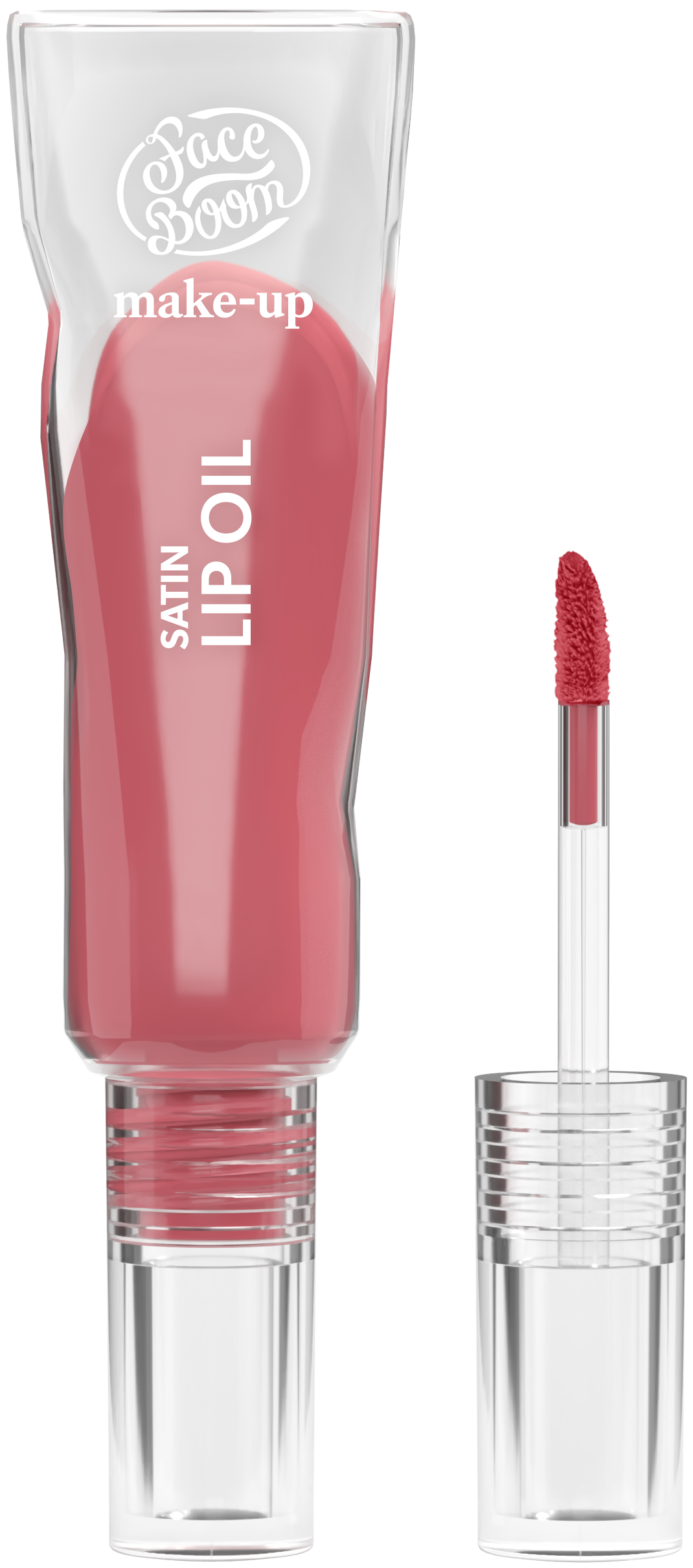Satin Lip Oil Nawilżający Satynowy Olejek do Ust 03 Funky Pink