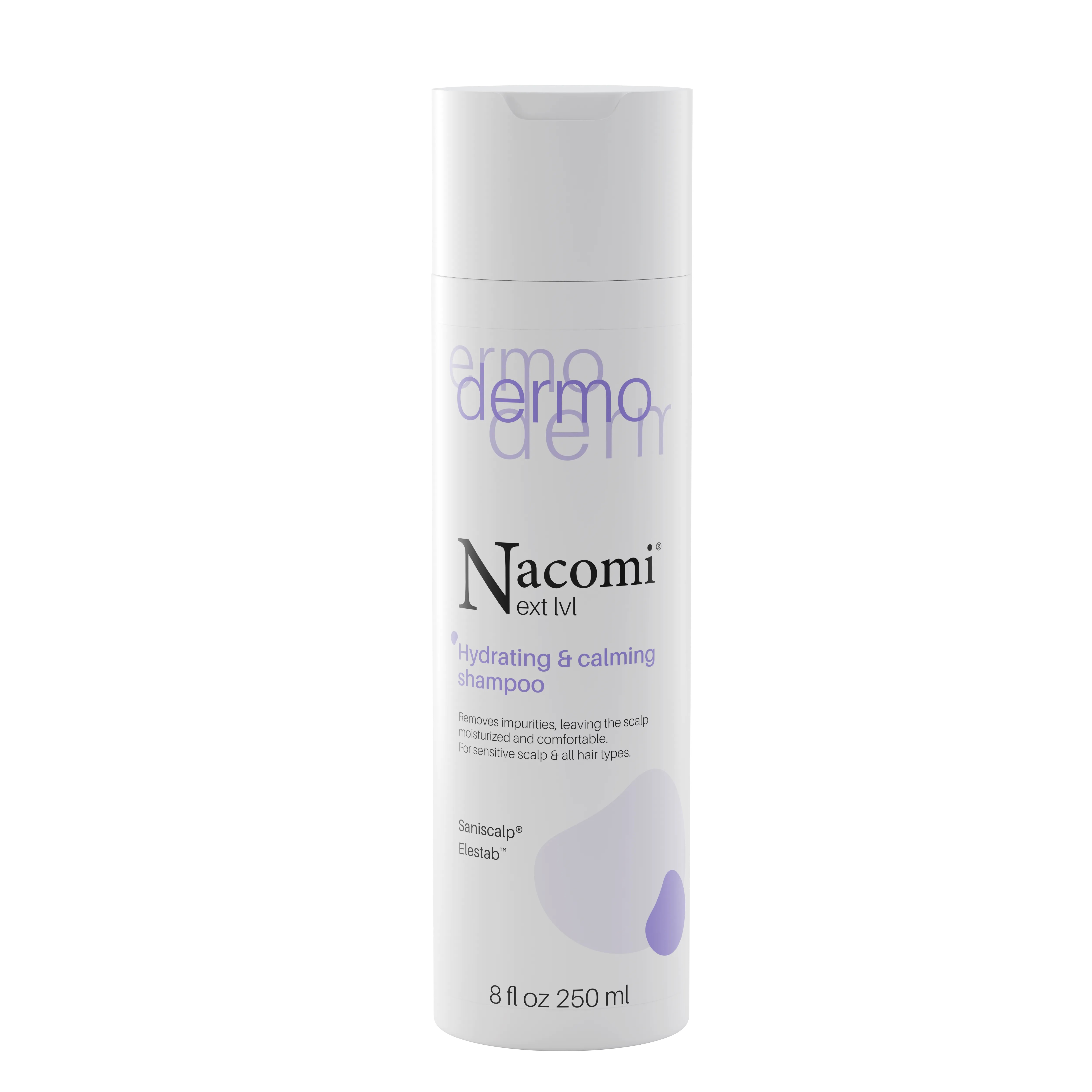 Nacomi Next Lvl Nawilżający & Łagodzący Szampon do Włosów 250ml