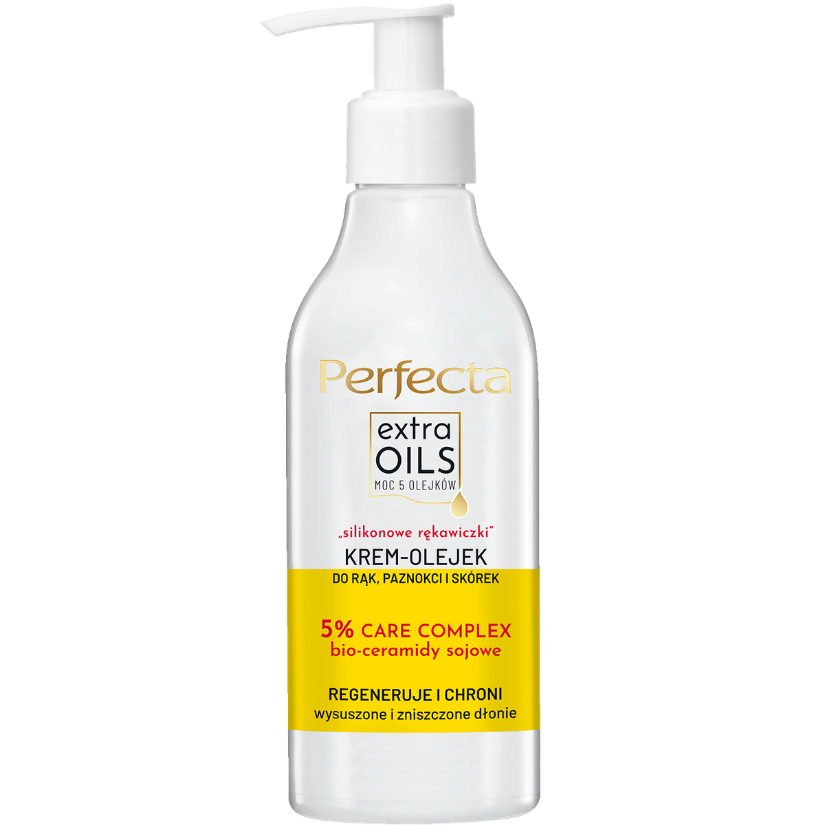 Perfecta Extra Oils Krem -Olejek do Rąk Paznokci i Skórek 195ml
