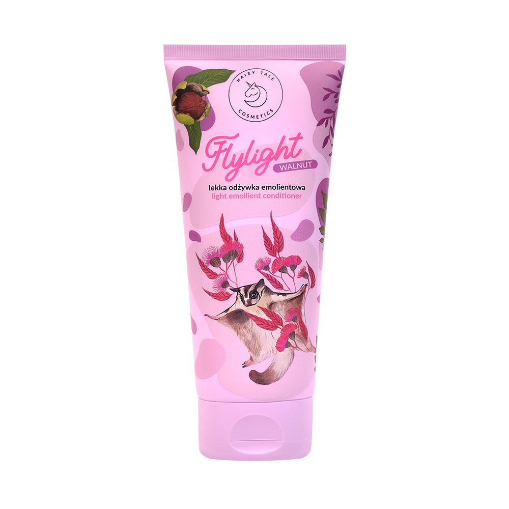 Hairy Tale Flylight Lekka Odżywka Emolientowa Orzech Włoski 200ml