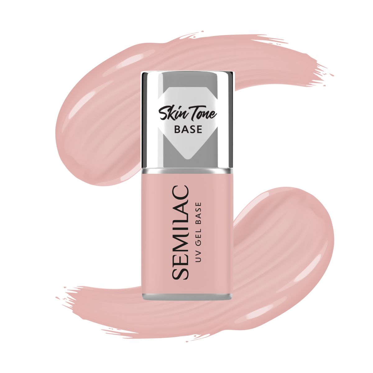 Semilac Baza do Lakierów Hybrydowych Skin Tone Cover Pale Beige