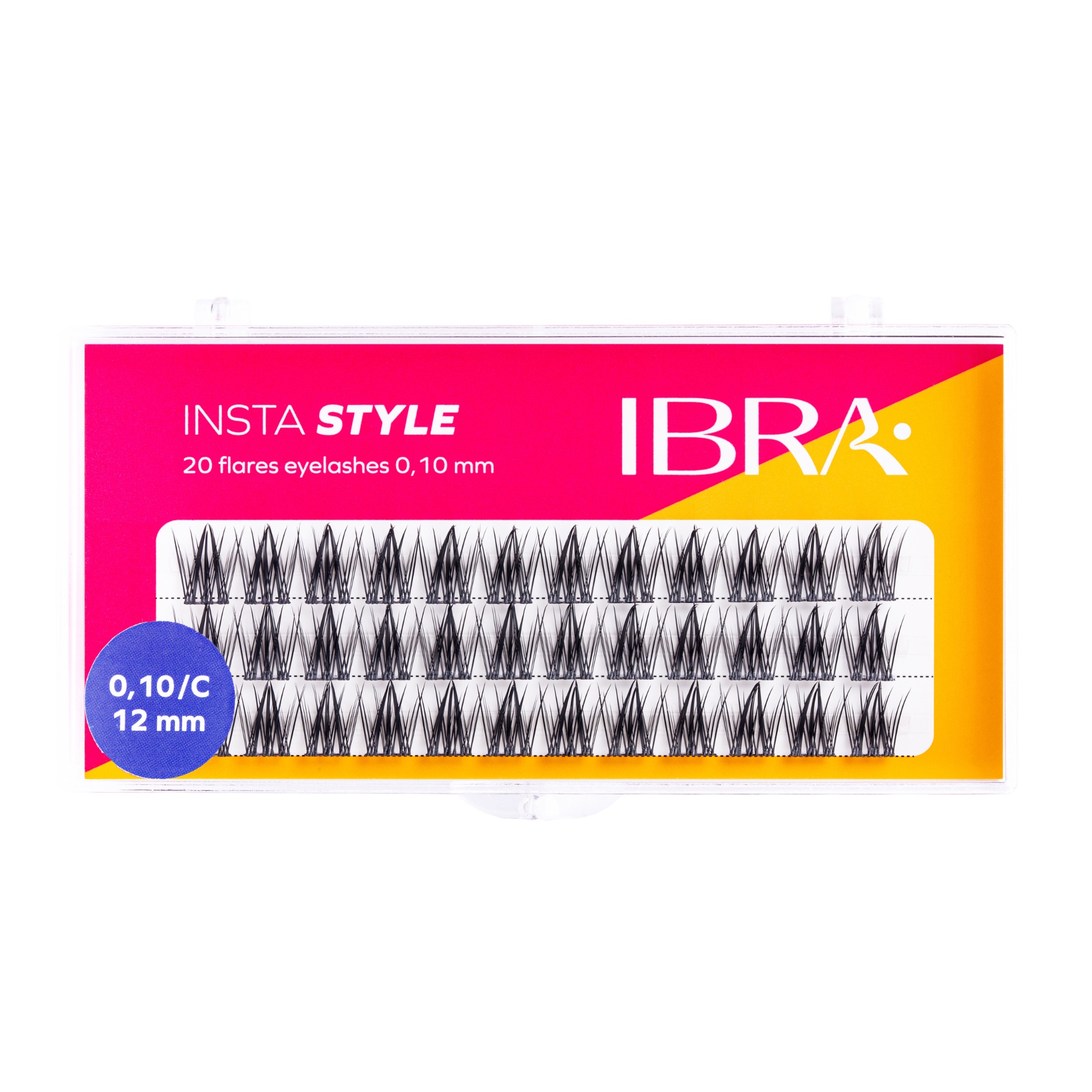 IBRA Makeup Zestaw Kępek Insta Style 0,10/C 12mm